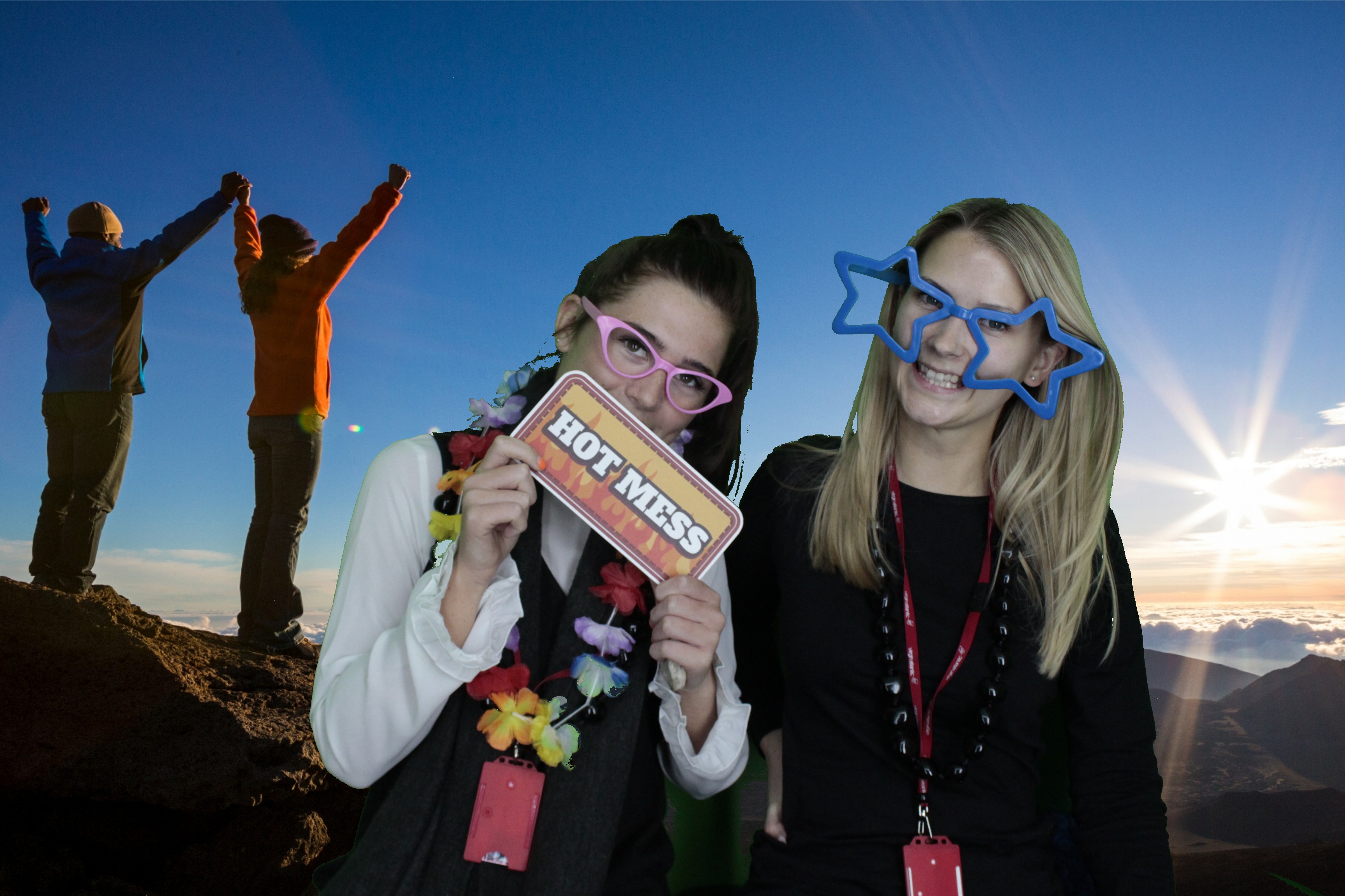 Hawaii Theme Virgin Holidays | View more photos from the event at gallery.myphotoboothexperience.co.uk/u/MyPhotoBoothExperienceLtd/Hawaii-Theme-Virgin-Holidays